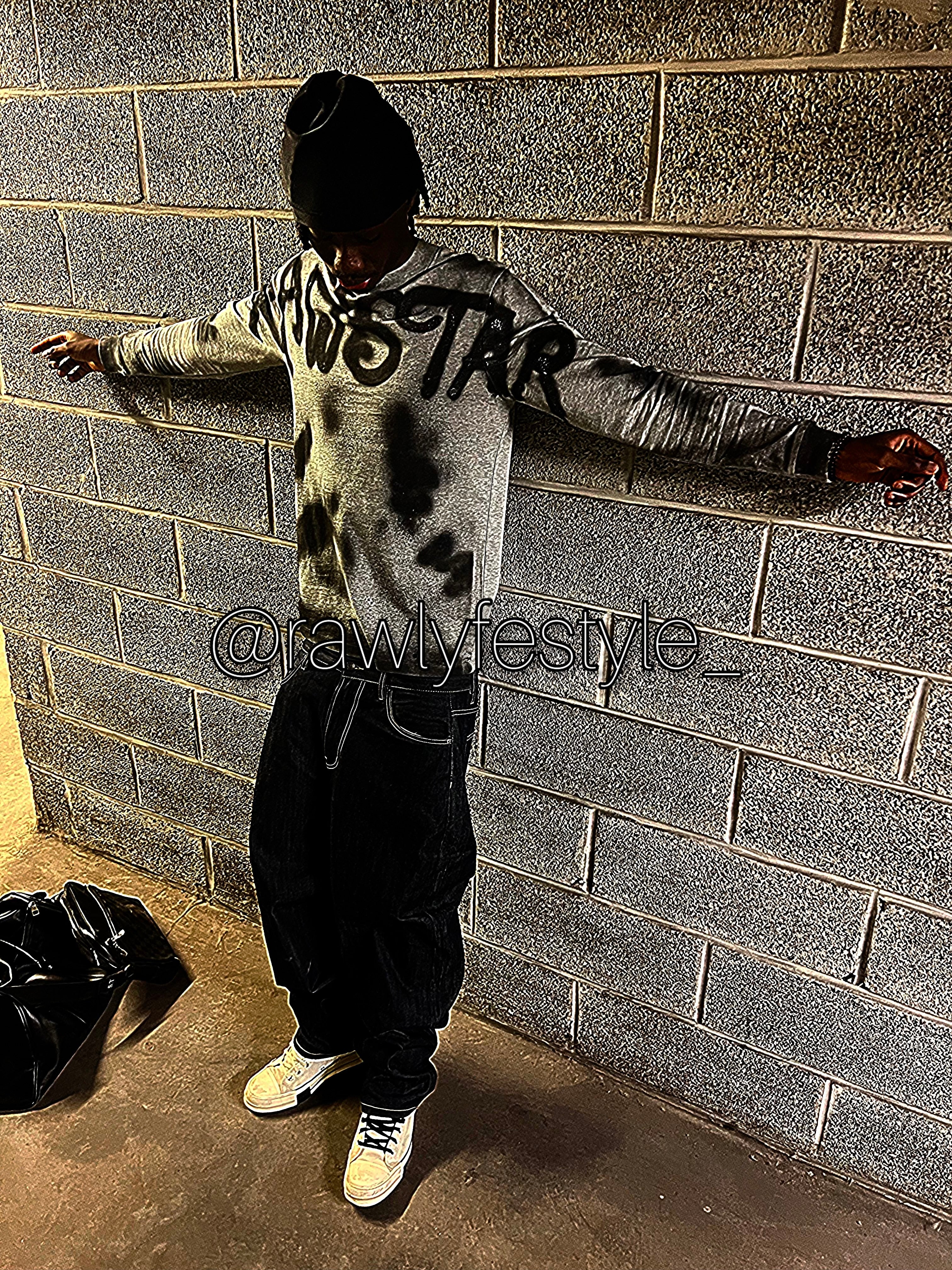 GREY RAWSTAR* LONG SLEEVE